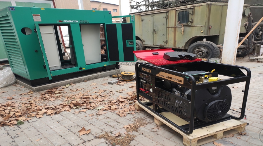 西安氣象局科勒汽油發(fā)電機組KL-3400